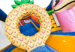 Zamów dmuchany dmuchany zamek Multi Slide Caribbean ze zjeżdżalnią dla dzieci. Kup teraz dmuchane zamki online w JB Dmuchańce Polska