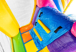 Kup nadmuchiwany dmuchany zamek z wieloma pudełkami z pokryciem letniej imprezy