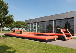 Kup przenośny i dmuchany tor piłkarski