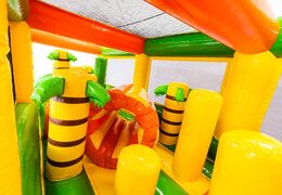 Moduł toru przeszkód Pillar Dodger z filarami i otworem do czołgania