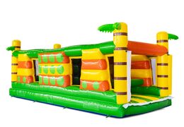 Moduł toru przeszkód Gate Dodger z motywem palm i dżungli