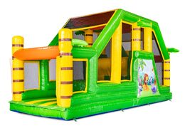 Moduł toru przeszkód motyw dżungli Base Jump