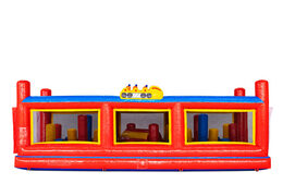 Moduł trasy przeszkód w tematyce rollercoastera omijacz filarów