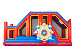 Moduł toru przeszkód Base Jump z tematem rollercoastera