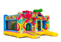 Bok Multiplay Ibiza różowy zielony salamandry