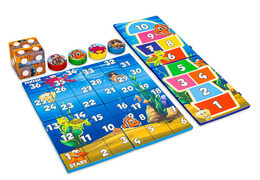 Kolorowy zestaw gier z przodu Softplay w temacie Pirate Seaworld