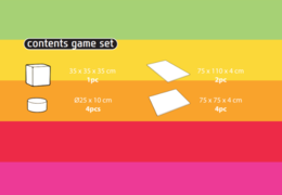 Zawartość zestawu do zabawy Softplay w tematyce jednorożca do kupienia w JB