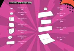 Zamów zawartość zestawu Softplay XL w temacie Komiksowym od JB Meppel