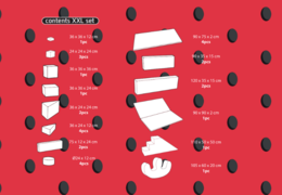 Zamów zawartość zestawu Softplay XXL w temacie Flamingo - Hawaje od JB Inflatables w Meppel