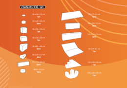 Zamów zawartość zestawu Softplay XXL w standardowym temacie od JB Inflatables w Meppel\