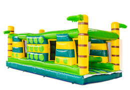 Moduł toru przeszkód Gate Dodger z palmą w temacie krokodyla