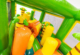 Moduł toru przeszkód "Pillar Dodger" z kolumnami i przejściem czołowym