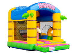 Zadaszony zamek dmuchany bouncy box Hawaii na sprzedaż w JB w Meppel