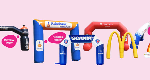 Łuki wykonane na zamówienie na zamówienie w JB dmuchance