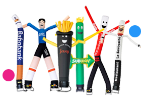 Poproś o niestandardowe skytubes i skydancery jako przyciągające wzrok dla Twojej firmy lub wydarzeń