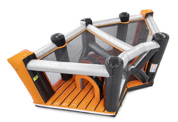 Mega dmuchany 40-częściowy giga modułowy tor szturmowy Gate Corner dla dzieci. Zamów nadmuchiwane tory przeszkód online już teraz w JB Dmuchańce Polska