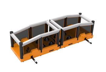 Kup nadmuchiwany 40-częściowy giga modułowy tor przeszkód Stepping Stones dla dzieci. Zamów nadmuchiwane tory przeszkód online już teraz w JB Dmuchańce Polska