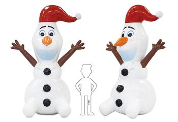 Na sprzedaż 3,5 metrowy dmuchany bałwan Olaf kraina lodu jako świąteczna ozdoba twojej firmy. Zamów online z bezpośrednią dostawą wytrzymałe dmuchańce świąteczne od sprawdzonego producenta JB Dmuchance