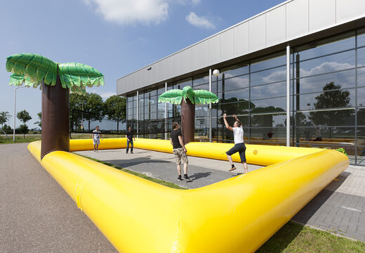 Na sprzedaż dmuchane boisko do siatkówki z palmami super gra dla dzieci i dorosłych. Zamów wyjątkowe dmuchańce opcje bezpiecznych gier dla wielu osób bezpośrednio od producenta JB Dmuchance  