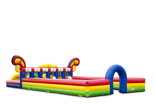 Do kupienia dmuchany tor bandy do zabawy w wyścigi konne dla dzieci. Zamów online duże dmuchane place zabaw na imprezy integracyjne od JB Dmuchance 