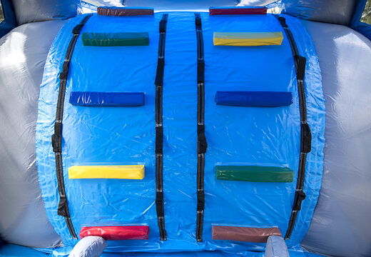 Zamów tor przeszkód z rekinami z obiektami 3D dla dzieci. Kup nadmuchiwane tory przeszkód online już teraz w JB Dmuchańce Polska