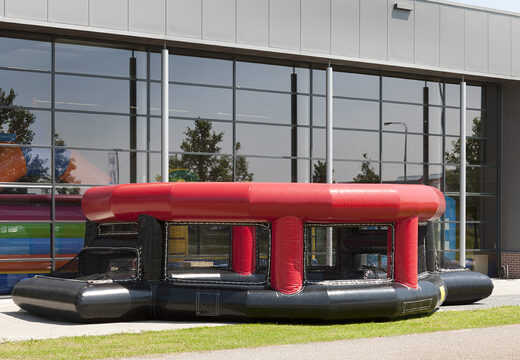 Kup wyjątkową dmuchaną klatkę piłkarską Panna bez dachu dla dzieci. Zamów nadmuchiwaną klatkę piłkarską panna już teraz online w JB Dmuchańce Polska