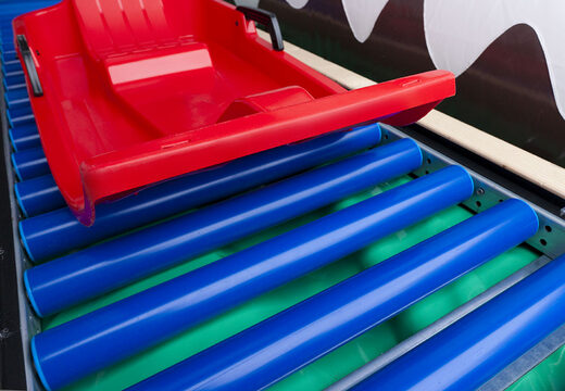 Zamów nadmuchiwany tor rolkowy podwójny w motywie zimowym dla młodszych i starszych. Kup nadmuchiwane atrakcje zimowe online w JB Dmuchańce Polska