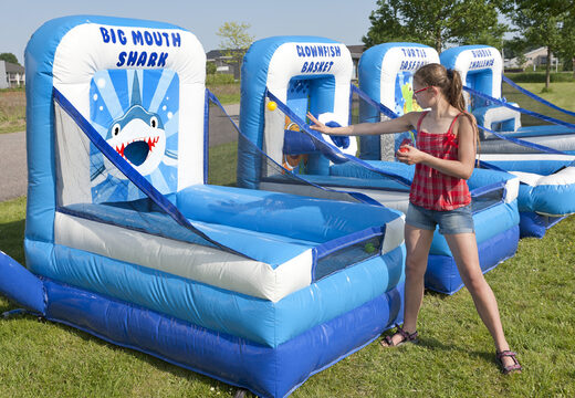 Dp kupienia dmuchany set gier w klimacie podwodnego świata do rzucania uderzania i celowania do urozmaiconej bezpiecznej zabawy dla kilku osób. Zamów online dmuchane atrakcje gry zespołowe w kompaktowej formie z szybką dostawą od firmy JB Dmuchańce