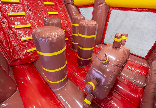 Zamów tor przeszkód w motywie łodzi pirackiej dla dzieci. Kup nadmuchiwane tory przeszkód online już teraz w JB Dmuchańce Polska