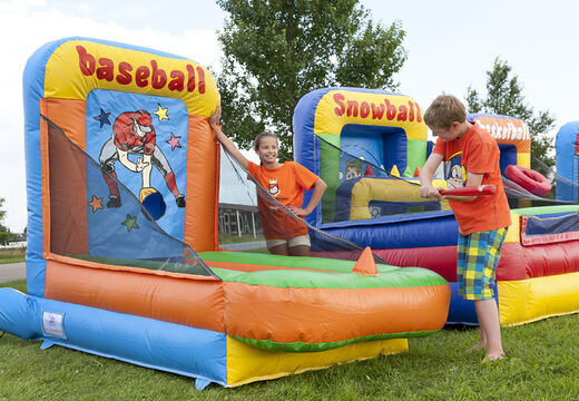 Na sprzedaż dmuchany set gier do rzucania uderzania i celowania do urozmaiconej bezpiecznej zabawy dla kilku osób. Zamów online dmuchane atrakcje gry zespołowe w kompaktowej formie z szybką dostawą od firmy JB Dmuchańce