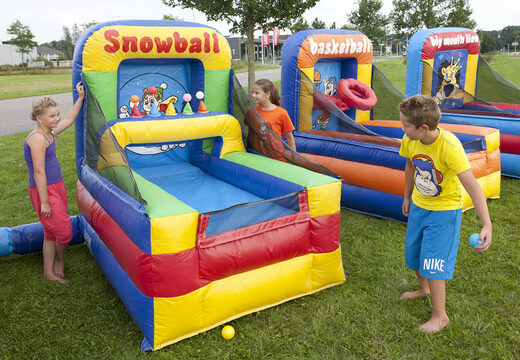 Na sprzedaż dmuchany set gier do rzucania uderzania i celowania do urozmaiconej bezpiecznej zabawy dla kilku osób. Zamów online dmuchane atrakcje gry zespołowe w kompaktowej formie z szybką dostawą od firmy JB Dmuchańce