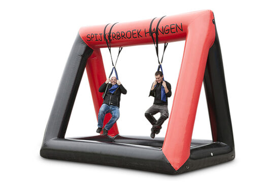 Na sprzedaż wiszące spodnie, gra z dmuchanych elementów do urozmaicenia imprezy urodzinowej lub integracyjnej. Zamów wyjątkowe dmuchańce od producenta JB Dmuchance 