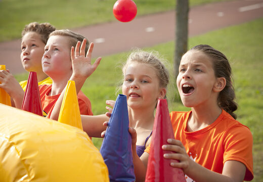 Na sprzedaż dmuchana atrakcja gra dla dzieci z wirującymi w powietrzu kulkami. Zamów z dostawą oryginalne konstrukcje dmuchanych gier z profesjonalnej firmy JB Dmuchance 
