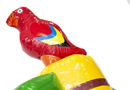 Kup nadmuchiwany 9-metrowy tor przeszkód o tematyce dżungli dla dzieci. Zamów nadmuchiwane tory przeszkód już teraz online w JB Dmuchańce Polska