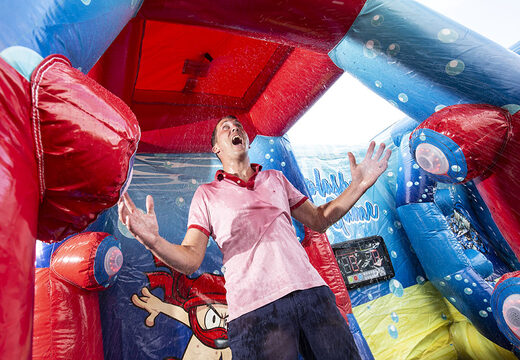 Zamów nadmuchiwany IPS Ninja Splash z rozpylaczem wody dla małych i dużych. Kup nadmuchiwane atrakcje IPS Ninja online już teraz w JB Dmuchańce Polska