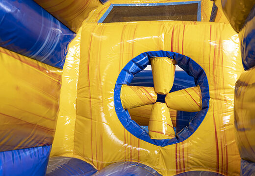 Zamów modułowy tor przeszkód z marmuru o długości 13,5 metra z odpowiednimi obiektami 3D dla dzieci. Kup nadmuchiwane tory przeszkód online już teraz w JB Dmuchańce Polska