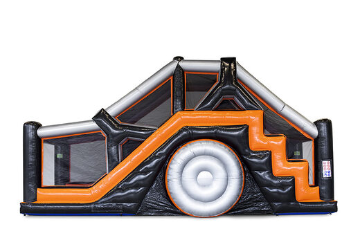 Kup nadmuchiwany 40-częściowy giga modułowy tor szturmowy Big Log Slide dla dzieci. Zamów nadmuchiwane tory przeszkód online już teraz w JB Dmuchańce Polska