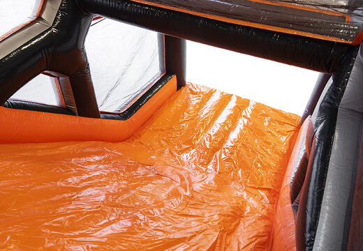 Sprzedam nadmuchiwany 40-częściowy giga modułowy tor przeszkód Big Log Slide dla dzieci. Zamów nadmuchiwane tory przeszkód online już teraz w JB Dmuchańce Polska