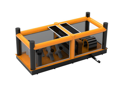 Zamów modułowe tory przeszkód Giga w motywie Squeezer dla dzieci. Kup nadmuchiwane tory przeszkód online już teraz w JB Dmuchańce Polska