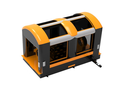 Mega nadmuchiwany 40-częściowy giga modułowy tor szturmowy Wall Climber dla dzieci. Zamów nadmuchiwane tory przeszkód online już teraz w JB Dmuchańce Polska