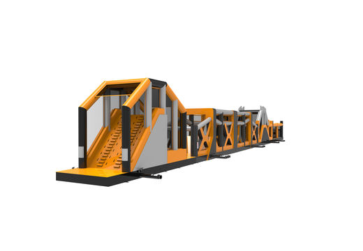 Trasa przygodowa dla dzieci o długości 48,5 metra. Zamów nadmuchiwane tory przeszkód już teraz online w JB Dmuchańce Polska