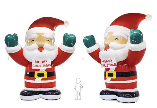  Kup przyciągającą wzrok dmuchaną postać świętego mikołaja o wysokości 7 metrów. Zamów wyjątkowe dmuchańce dmuchane atrakcje świąteczne jako zewnętrzna ozdoba do twojego sklepu tylko od JB Dmuchance