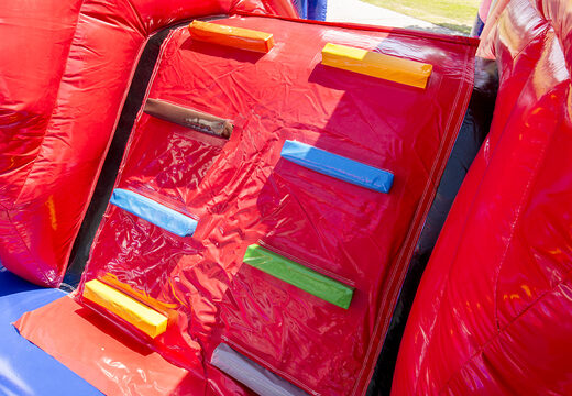 Wielozadaniowy dmuchany zamek strażacki ze zjeżdżalnią dla dzieci. Zamów dmuchane zamki online w JB Dmuchańce Polska