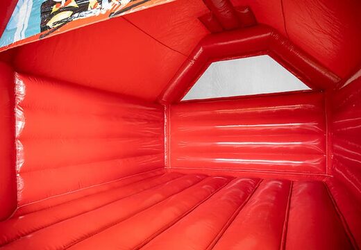 Kup duży kryty dmuchany zamek z motywem straży pożarnej do skakania dla dzieci.Najlepsze dmuchańce w JB Dmuchance