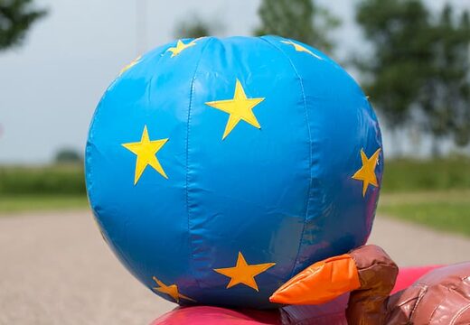 Multiplay playzone cyrkowy dmuchany zamek z plastikowymi kulkami i obiektami 3D zamów dla dzieci. Kup dmuchane zamki online w JB Dmuchańce Polska