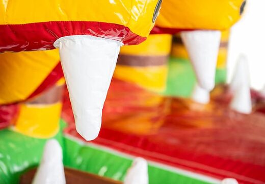 Kup dmuchany, wielozadaniowy dmuchany zamek Jungleworld ze zjeżdżalnią i obiektami 3D dla dzieci. Zamów dmuchane zamki online w JB Dmuchańce Polska