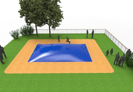 Zamów airmountain w kolorze niebieskim dla dzieci. Kup nadmuchiwane góry powietrzne już teraz online w JB Dmuchańce Polska