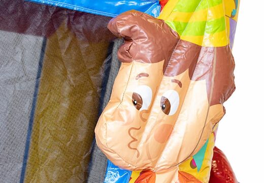 Zamów mini dmuchany leżaczek wielozadaniowy ze zjeżdżalnią dla dzieci. Kup nadmuchiwane dmuchane zamki online w JB Dmuchańce Polska