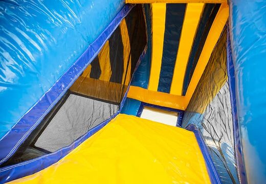 Kup dmuchany zamek w motywie podwodny świat ze zjeżdżalnią dla dzieci. Zamów nadmuchiwane dmuchane zamki online w JB Dmuchańce Polska