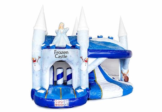 Bestellen sie eine eis-hüpfburg mit rutsche für kinder. Kaufen sie aufblasbare hüpfburgen online bei JB-Hüpfburgen Deutschland